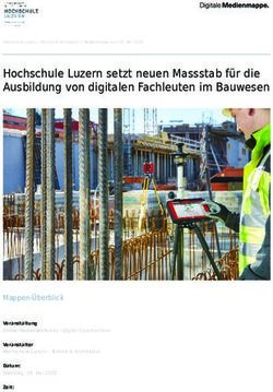 Hochschule Luzern setzt neuen Massstab f&uuml;r die Ausbildung von digitalen Fachleuten im Bauwesen