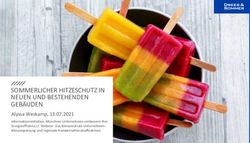SOMMERLICHER HITZESCHUTZ IN NEUEN UND BESTEHENDEN GEBÄUDEN