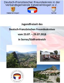 Jugendfreizeit des Deutsch-Franz&ouml;sischen Freundeskreises vom 23.07 - 29.07.2018 in Serres/S&uuml;dfrankreich