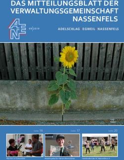 DAS MITTEILUNGSBLATT DER VERWALTUNGSGEMEINSCHAFT NASSENFELS - ADELSCHLAG - EGWEIL-NASSENFELS - DAS MITTEILUNGSBLATT DER ...