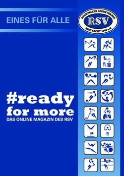 EINES FÜR ALLE - RSV Eintracht 1949