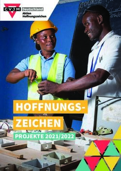 HOFFNUNGS-ZEICHEN PROJEKTE 2021/2022 - Burg Wernfels