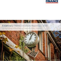 5-nach-12 | FINANCE-Insolvenz-Report Q1 / 2018 - Datenerhebung und Bearbeitung: Falkensteg GmbH, Frankfurt