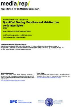 Quantified Gaming. Praktiken und Metriken des verdateten Spiels