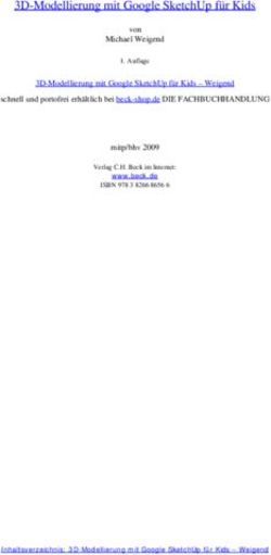 3D-Modellierung mit Google SketchUp für Kids - Weigend ...