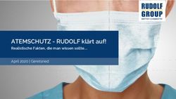 ATEMSCHUTZ - RUDOLF kl&auml;rt auf! - Realistische Fakten, die man wissen sollte . April 2020 | Geretsried - RUDOLF kl&auml;rt auf!