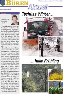 BÜREN AktuellAktuell - Gemeinde Büren