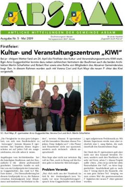 Kultur- und Veranstaltungszentrum "KIWI" - Firstfeier
