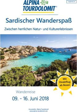 Sardischer Wanderspaß - 16. Juni 2018 Wanderreise - Alpina Tourdolomit
