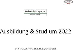 Ausbildung & Studium 2022 - Erscheinungstermine: 11. & 18. September 2021 - Berliner Morgenpost