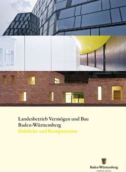 Landesbetrieb Vermögen und Bau Baden-Württemberg Einblicke und Kompetenzen