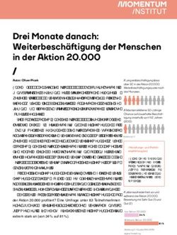 Drei Monate danach: Weiterbesch&auml;ftigung der Menschen in der Aktion 20.000