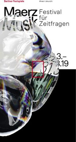 Maerz Musik 22.3.- 31.3.19 - Festival f&uuml;r Zeitfragen - Berliner Festspiele