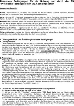 Besondere Bedingungen f&uuml;r die Nutzung von durch die AS ''PrivatBank'' bereitgestellten VISA Zahlungskarten