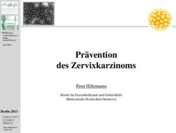 Pr&auml;vention des Zervixkarzinoms - Peter Hillemanns Berlin 2013