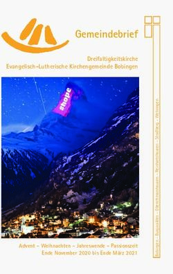 Gemeindebrief Dreifaltigkeitskirche Evangelisch-Lutherische Kirchengemeinde Bobingen - Ev. Dreifaltigkeitskirche Bobingen