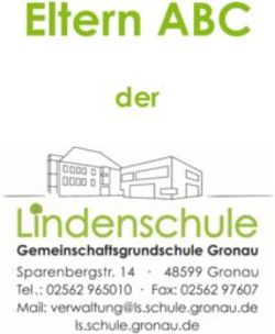 Eltern ABC der - Lindenschule Gronau