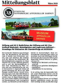 MITTEILUNGSBLATT M&Auml;RZ2021 - VEREIN AG2