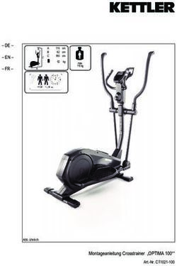 Montageanleitung Crosstrainer "OPTIMA 100"" - Art.-Nr. CT1021-100 Abb. &auml;hnlich