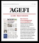 Partenariat ARIF / ISFB - revue de presse - septembre 2018 AGEFI