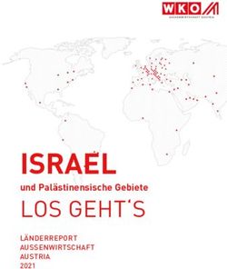 ISRAEL LOS GEHT'S und Pal&auml;stinensische Gebiete - L&Auml;NDERREPORT AUSSENWIRTSCHAFT AUSTRIA - WKO