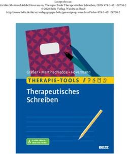 Therapeutisches Schreiben - Gr&auml;&szlig;er Martinschledde Hovermann - Beltz Verlag