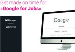 Get ready on time for "Google for Jobs" - Whitepaper powered by - jobchannel ag