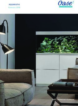 AQUARISTIK AQUARISTIK Katalog 2018