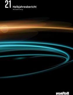 21 Halbjahresbericht - Von Roll