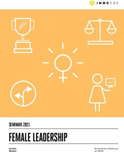 FEMALE LEADERSHIP SEMINARE 2021 - IMMOEBS
