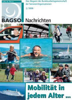 Mobilit&auml;t in jedem Alter - BAGSO Nachrichten