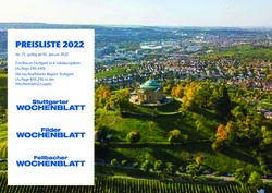 PREISLISTE 2022 - Stuttgarter Zeitung Werbevermarktung