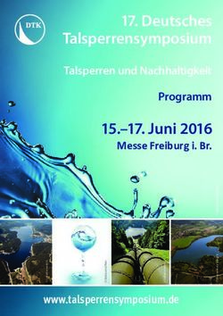 Deutsches Talsperrensymposium 15.-17. Juni 2016 - Messe Freiburg i. Br. Talsperren und Nachhaltigkeit