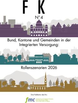 DENKSTOFF N 4 Bund, Kantone und Gemeinden in der Integrierten Versorgung: Rollenszenarien 2026