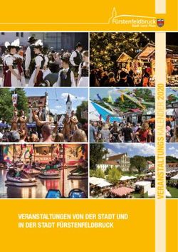 VERANSTALTUNGEN VON DER STADT UND IN DER STADT F&Uuml;RSTENFELDBRUCK - Stadt F&uuml;rstenfeldbruck