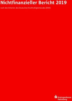 Nichtfinanzieller Bericht 2019 - nach den Kriterien des Deutschen Nachhaltigkeitskodex (DNK) - KSK Heinsberg 2019