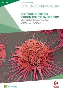 ONLINESYMPOSIUM ÖSTERREICHISCHES CROHN COLITIS SYMPOSIUM - der Arbeitsgruppe für CED der ÖGGH - Österreichische Gesellschaft für ...