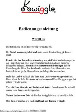 Bedienungsanleitung WICHTIG - Kwiggle