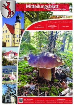 Mitteilungsblatt - Markt Rennertshofen