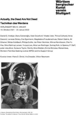 Actually, the Dead Are Not Dead Techniken des Werdens