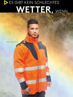 WETTER, WENN DU DICH RICHTIG ANZIEHST - ES GIBT KEIN SCHLECHTES