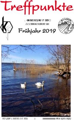 Treffpunkte Frühjahr 2019 - Kladower Forum