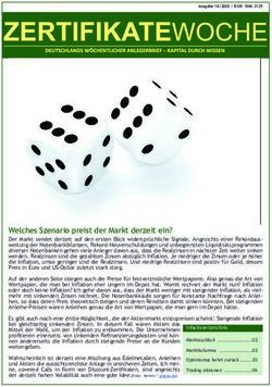 Welches Szenario preist der Markt derzeit ein?