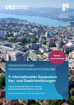 Internationales Symposium Ess- und Gewichtsst&ouml;rungen