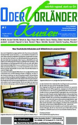 Nat&uuml;rlich regional, stark vor Ort - Amt ...