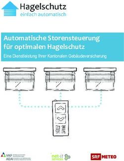 Automatische Storensteuerung für optimalen Hagelschutz - Eine Dienstleistung Ihrer Kantonalen Gebäudeversicherung
