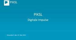PIKSL Digitale Impulse - D&uuml;sseldorf, den 19. Mai 2021