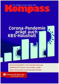 Corona-Pandemie prägt auch KBS-Haushalt - Knappschaft ...
