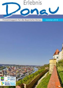 Erlebnis Freizeitmagazin f&uuml;r die Bayerische Donau - Sommer 2019 - agentur SSL
