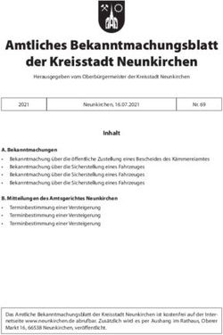 Amtliches Bekanntmachungsblatt der Kreisstadt Neunkirchen